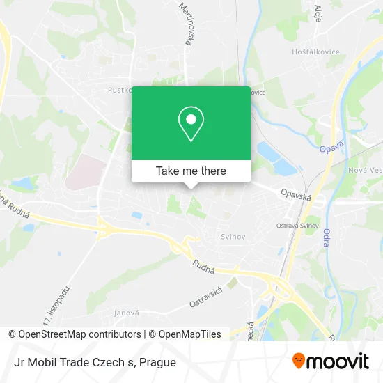 Карта Jr Mobil Trade Czech s