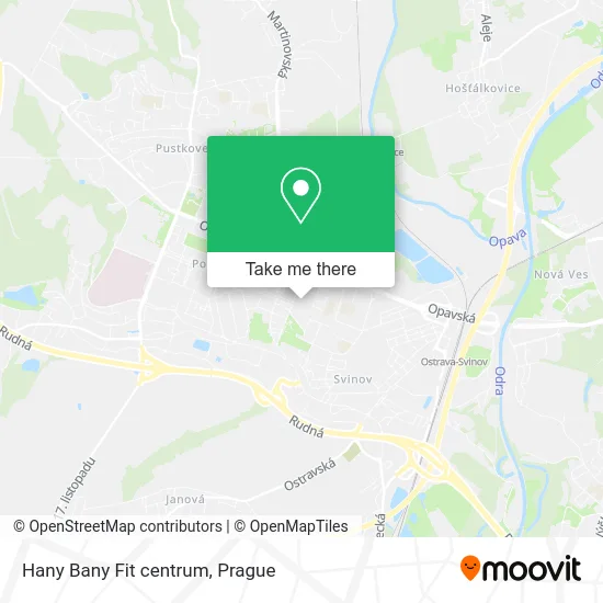Карта Hany Bany Fit centrum