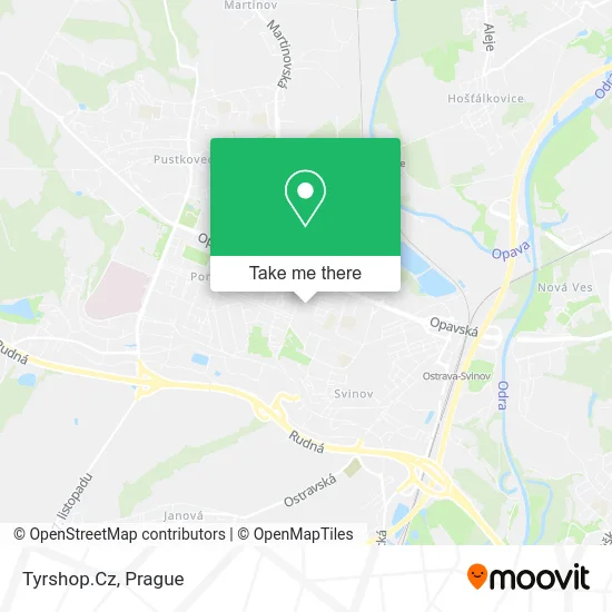 Карта Tyrshop.Cz
