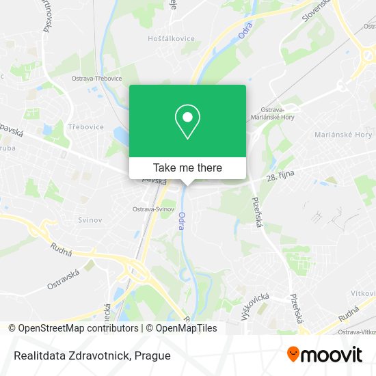 Карта Realitdata Zdravotnick