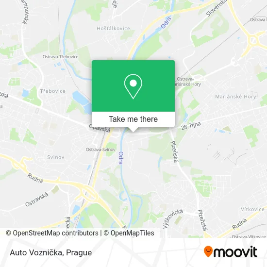 Карта Auto Voznička