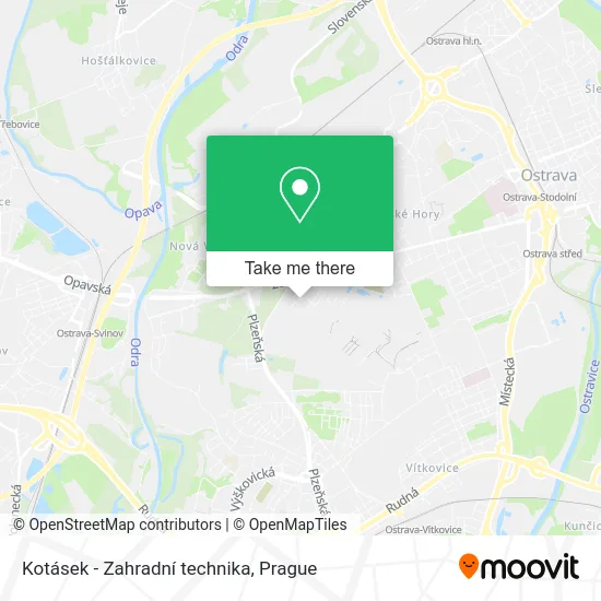 Карта Kotásek - Zahradní technika