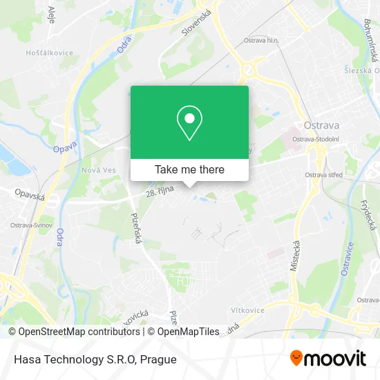 Карта Hasa Technology S.R.O