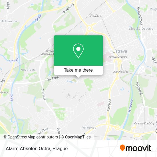 Карта Alarm Absolon Ostra