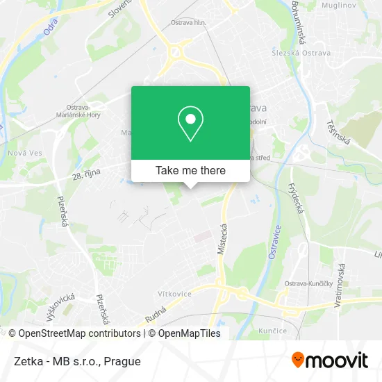 Карта Zetka - MB s.r.o.