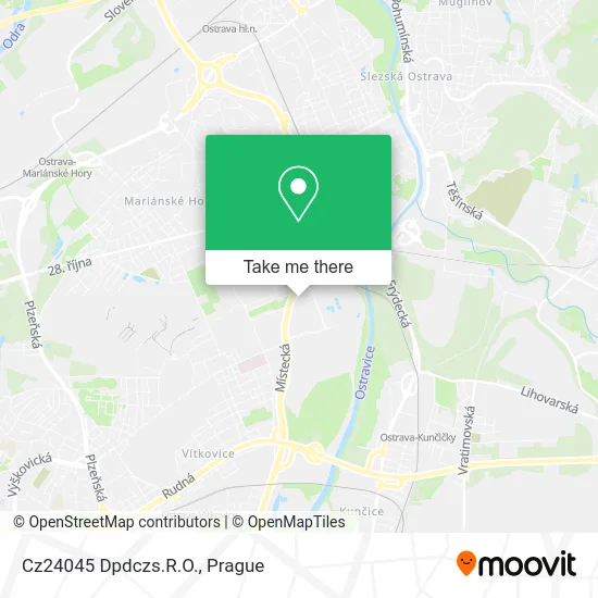 Карта Cz24045 Dpdczs.R.O.