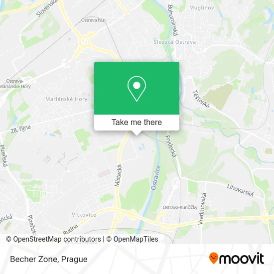 Карта Becher Zone