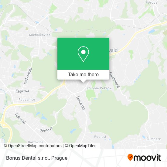 Карта Bonus Dental s.r.o.