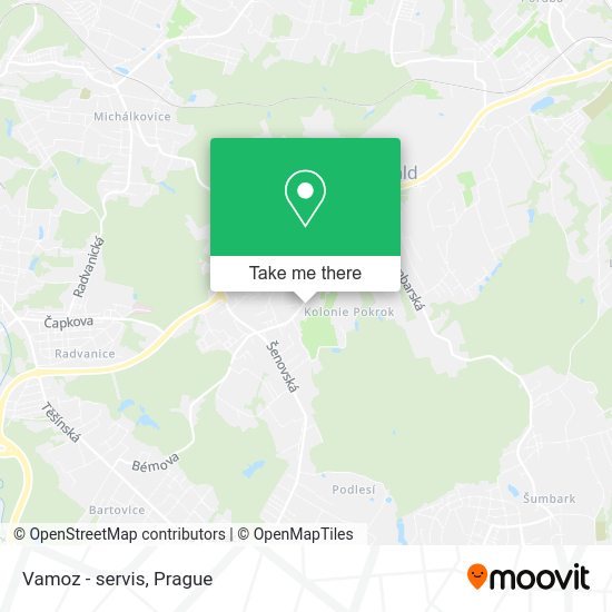 Карта Vamoz - servis