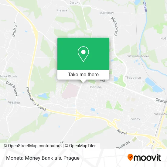 Карта Moneta Money Bank a s