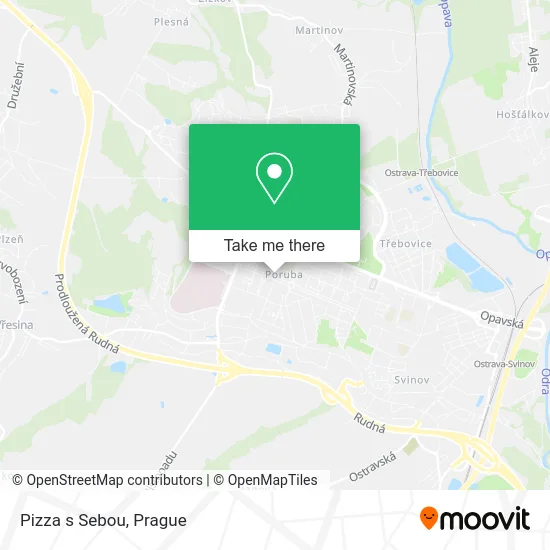 Карта Pizza s Sebou