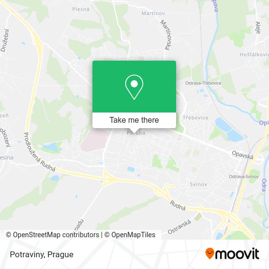 Карта Potraviny