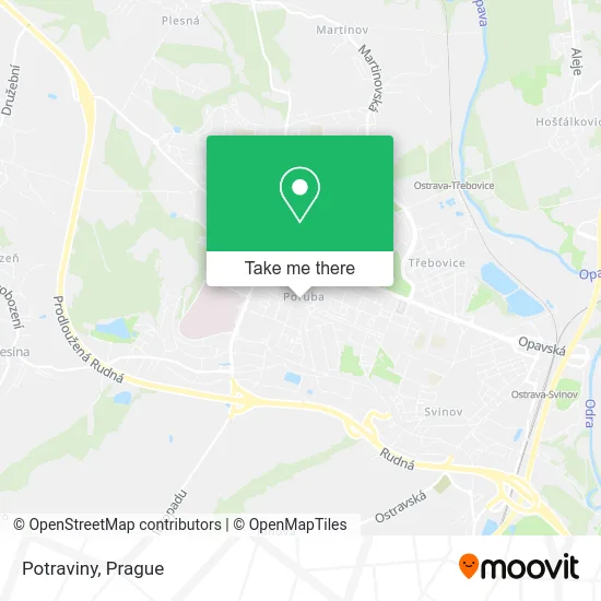 Карта Potraviny
