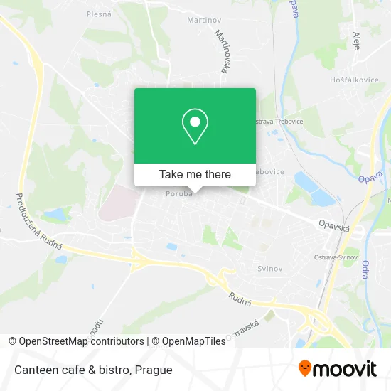 Canteen cafe & bistro map