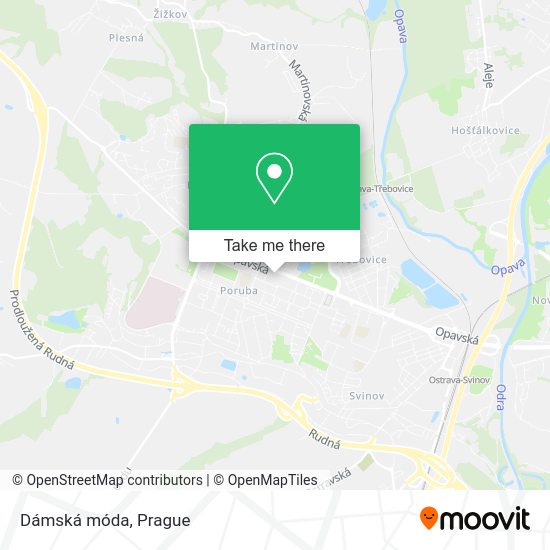 Карта Dámská móda