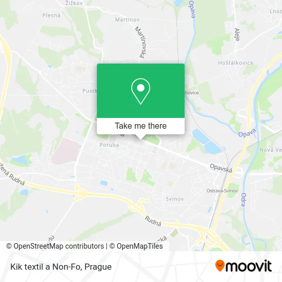 Карта Kik textil a Non-Fo
