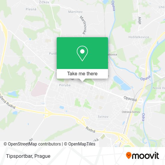 Карта Tipsportbar