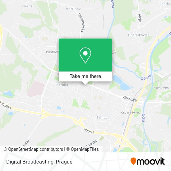 Карта Digital Broadcasting