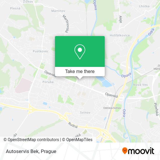 Карта Autoservis Bek