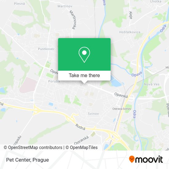 Карта Pet Center