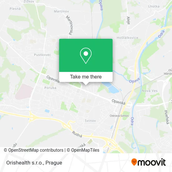 Карта Orishealth s.r.o.
