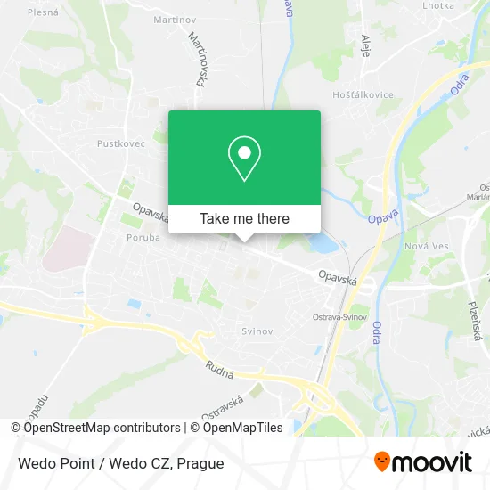 Wedo Point / Wedo CZ map