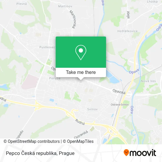 Карта Pepco Česká republika