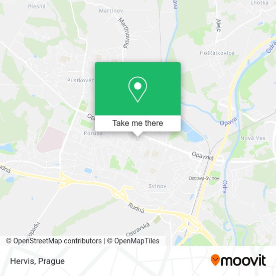 Карта Hervis