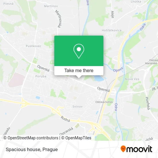 Карта Spacious house