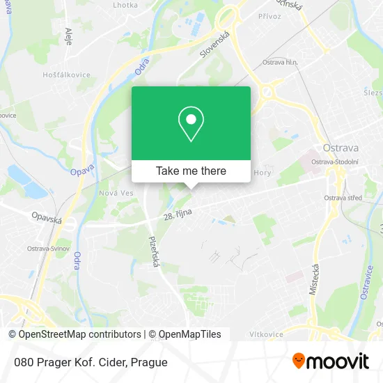 Карта 080 Prager Kof. Cider