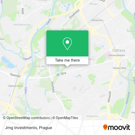 Карта Jmg Investments