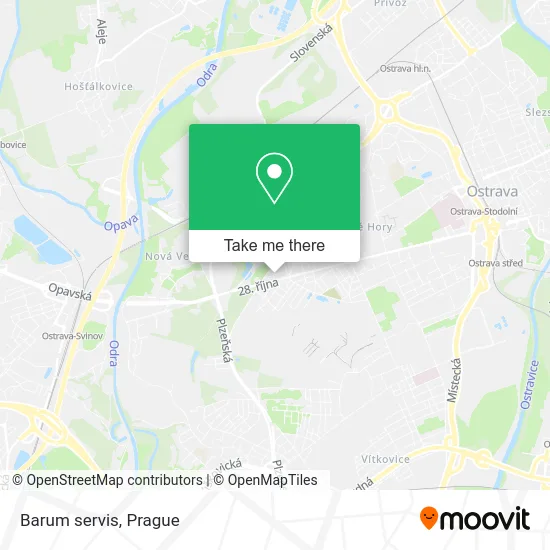 Карта Barum servis