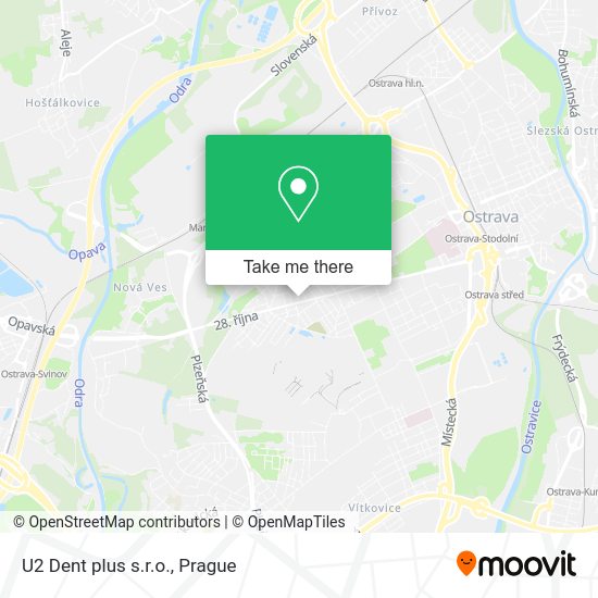 Карта U2 Dent plus s.r.o.