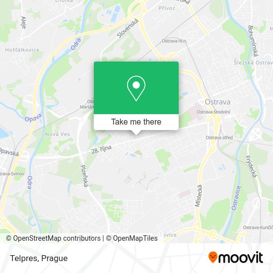 Карта Telpres