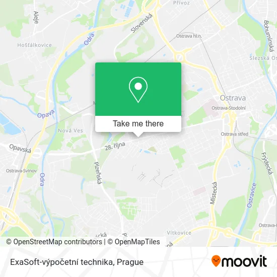 ExaSoft-výpočetní technika map