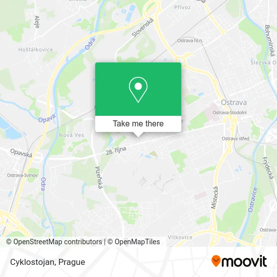 Карта Cyklostojan