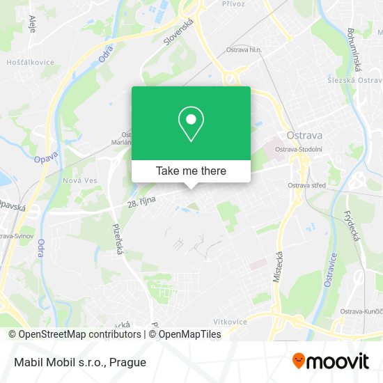 Карта Mabil Mobil s.r.o.