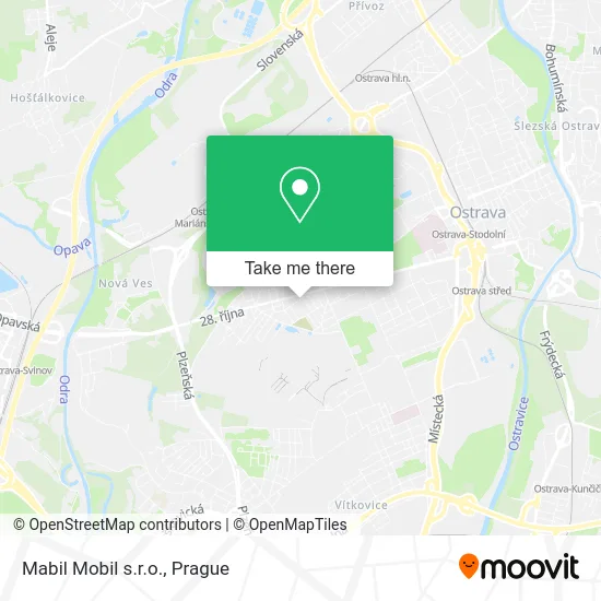 Карта Mabil Mobil s.r.o.
