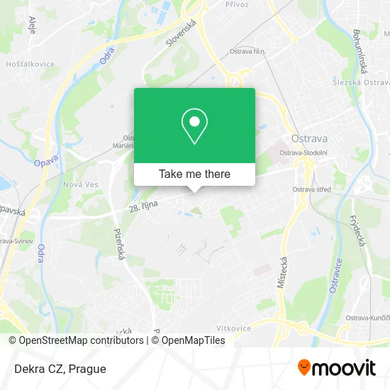 Карта Dekra CZ