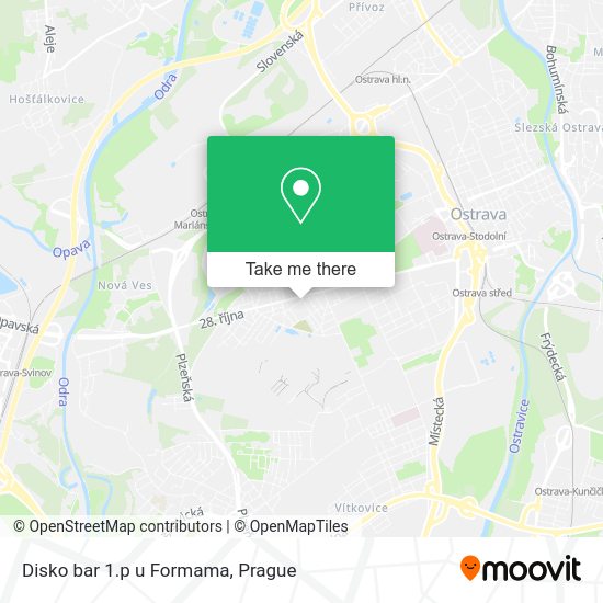Disko bar 1.p u Formama map