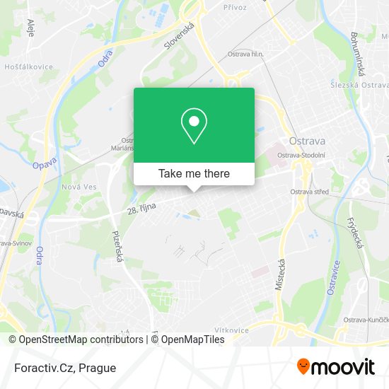 Карта Foractiv.Cz