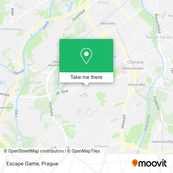 Карта Escape Game