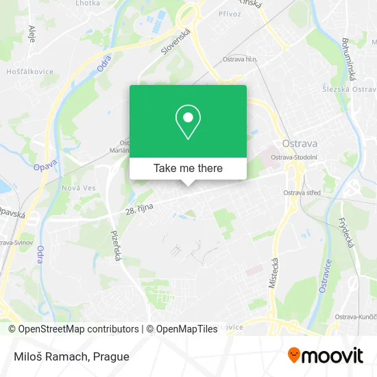 Карта Miloš Ramach