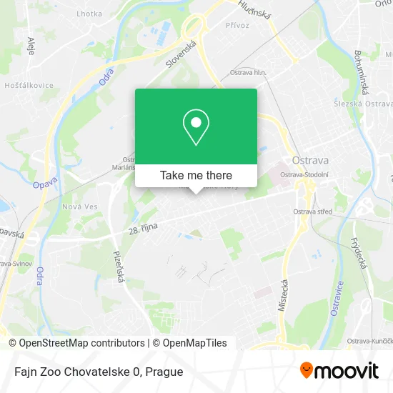 Fajn Zoo Chovatelske 0 map