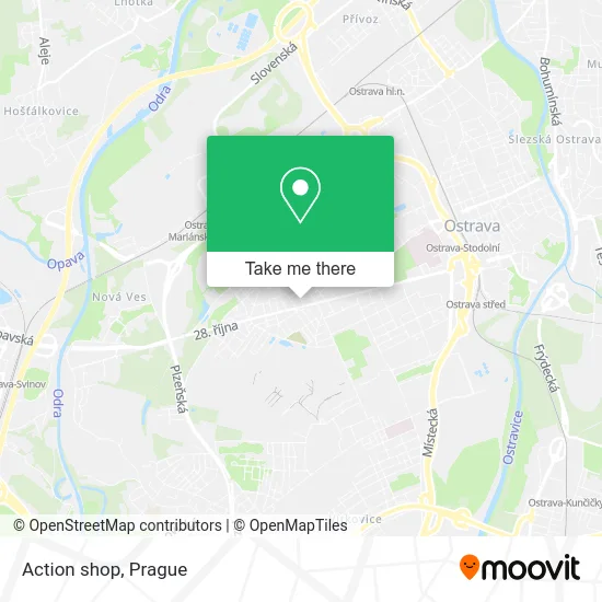 Карта Action shop