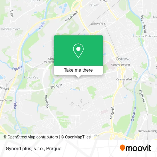 Карта Gynord plus, s.r.o.