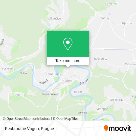 Карта Restaurace Vagon