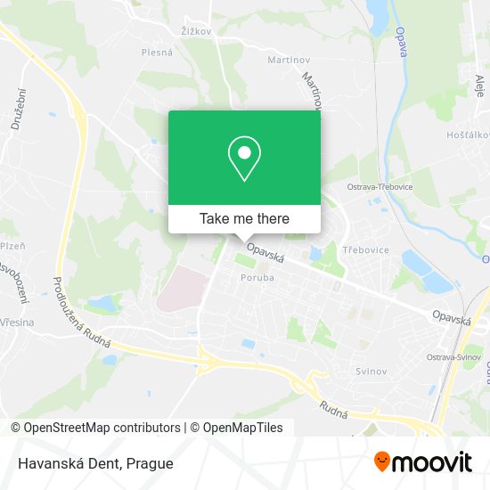 Карта Havanská Dent