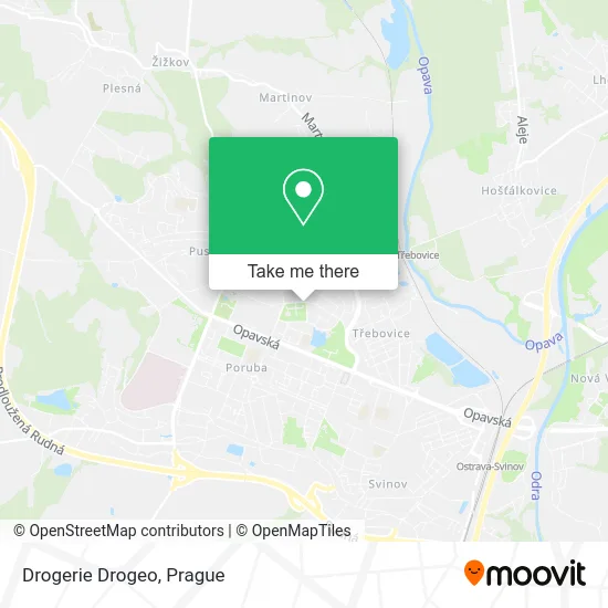 Карта Drogerie Drogeo