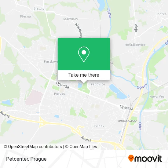 Карта Petcenter